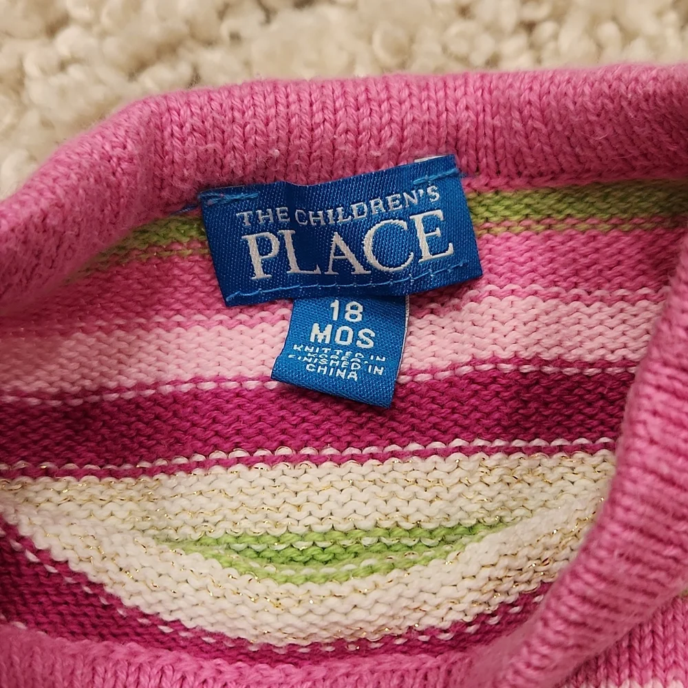 Children's Place Girls Sweater size 18 mo